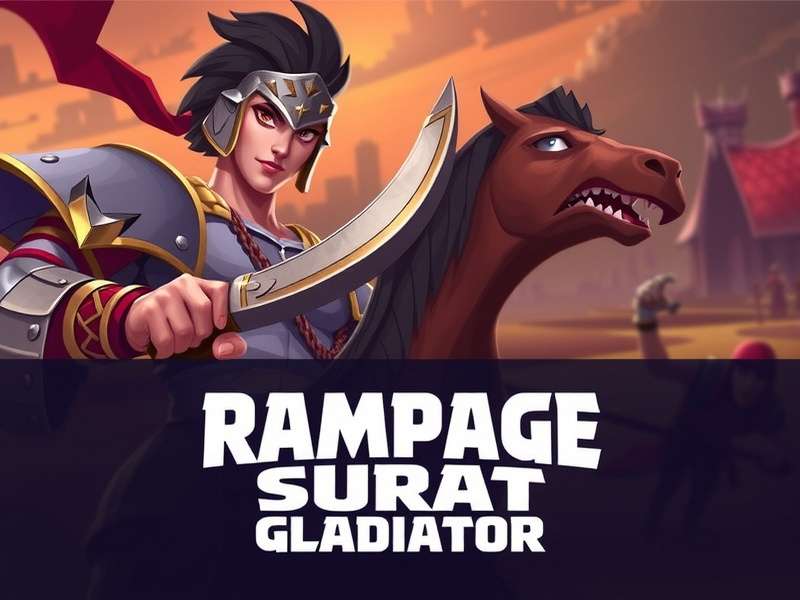 Rampage Surat Gladiator Game Banner